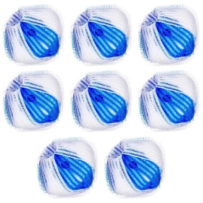 Piłki Do Prania Antykłaczki 3,5 cm ULTRA CLEAN 8 szt. Na Sierść MEBLIVA
