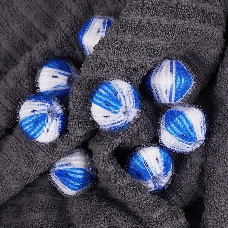 Piłki Do Prania Antykłaczki 3,5 cm ULTRA CLEAN 8 szt. Na Sierść MEBLIVA