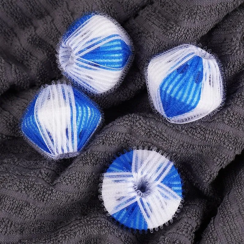 Piłki Do Prania Antykłaczki Duże 5 cm ULTRA CLEAN 4 szt. Na Sierść MEBLIVA