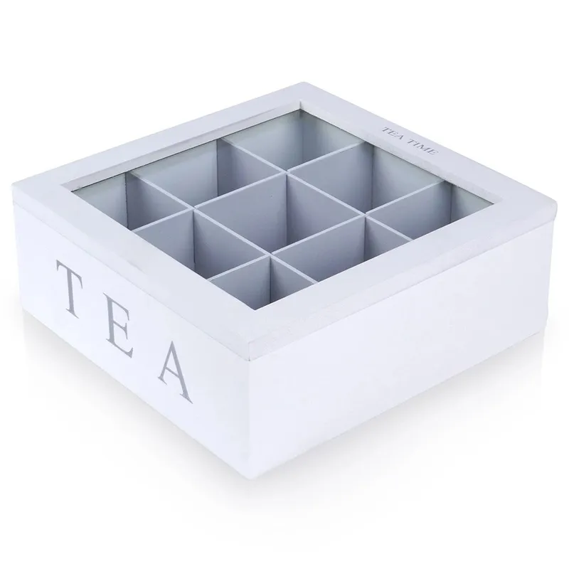 Pojemnik Organizer Szkatułka Na Herbatę EXCELLENT HOUSEWARE MEBLIVA