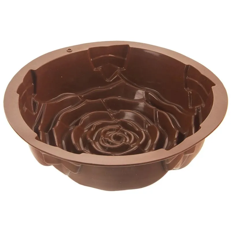 Forma Do Babki Róża Silikonowa SILLINIE 25 cm Do Zmywarki MEBLIVA