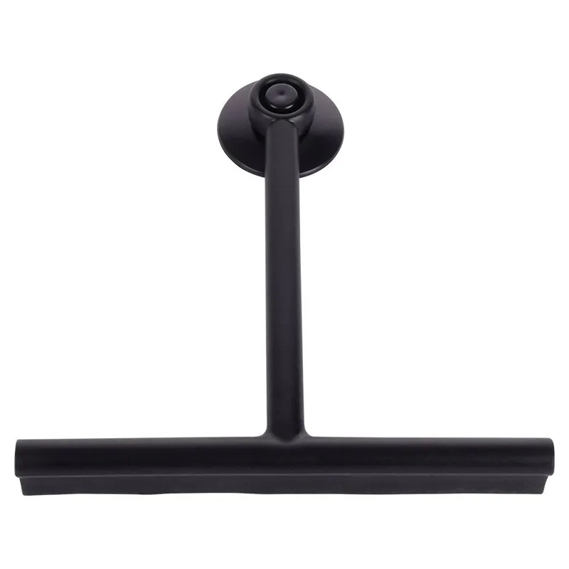 Ściągaczka Do Szyb Z Przyssawką 22 cm BATHROOM SOLUTIONS MEBLIVA - Czarna