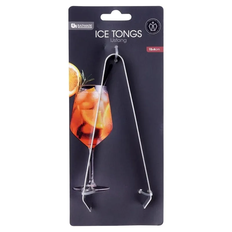 Szczypce Do Lodu Kostek Cukru Ze Stali Nierdzewnej Eleganckie 15 cm MEBLIVA