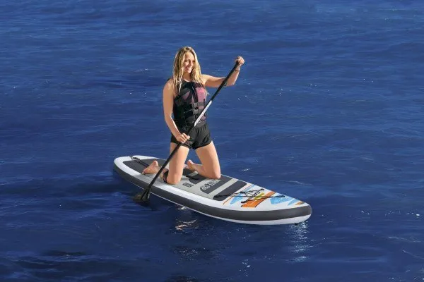 Deska SUP Do Pływania Paddleboard Pompowana Antypoślizgowa 6w1 MOVEMANIA