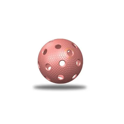 Piłka Piłeczka Do Unihokeja Floorball Snakeskin TRIX IFF MOVEMANIA - Różowa