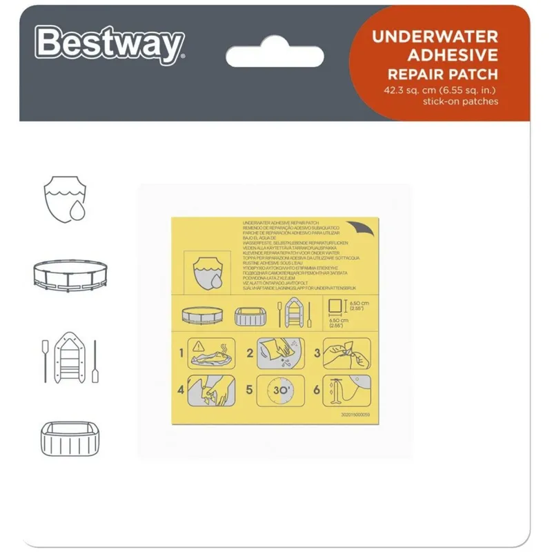 Samoprzylepne Łatki Do Pontonów I Basenów BESTWAY