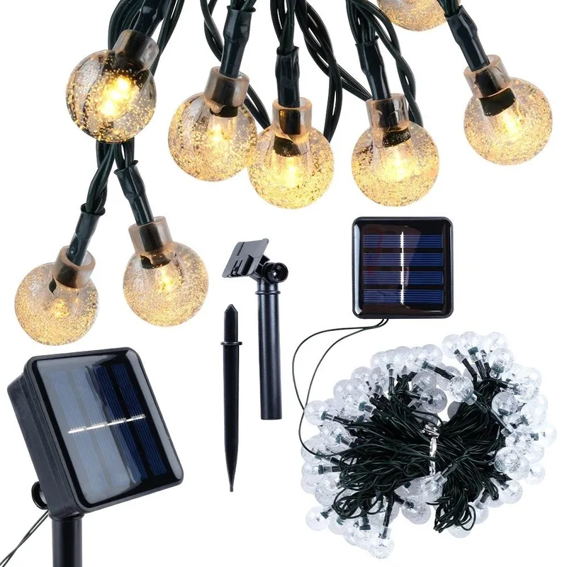 Girlanda Ogrodowa Świąteczna Solarna LED 10 m 100 szt. GARDIVA