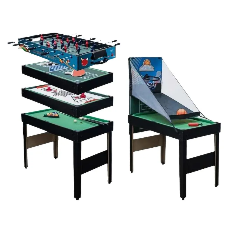 Stół Bilardowy Piłkarzyki Cymbergaj Ping Pong Wielofunkcyjny MOVEMANIA