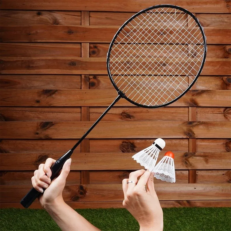 Zestaw Do Badmintona Rakietki Rekreacyjny 8 Lotek 61 cm 12 el. MOVEMANIA