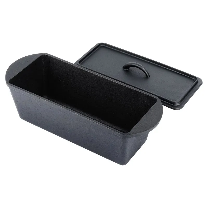 Forma Do Wypiekania Chleba Z Pokrywką Żeliwna 35 cm 3 l MEBLIVA