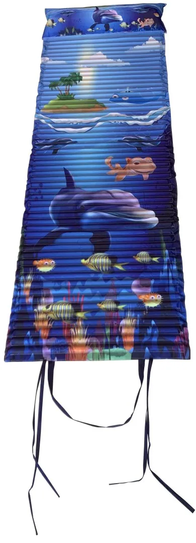 Leżak Plażowy Piankowy Z Zagłówkiem Nadrukiem 184 x 55 x 1,5 cm MOVEMANIA