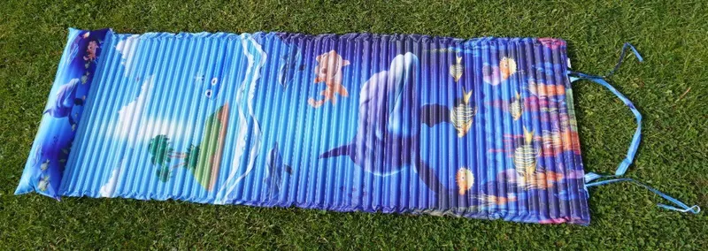 Leżak Plażowy Piankowy Z Zagłówkiem Nadrukiem 184 x 55 x 1,5 cm MOVEMANIA