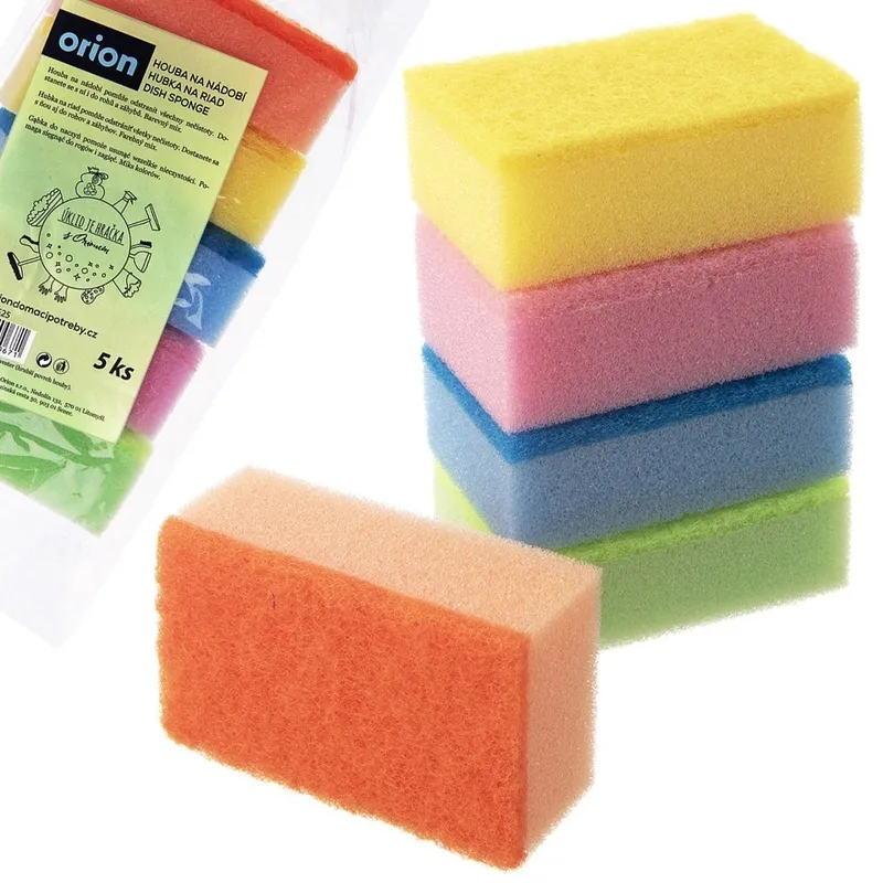 Zestaw Gąbki Zmywaki Kuchenne Do Mycia Czyszczenia Naczyń 5 szt. MOVEMANIA