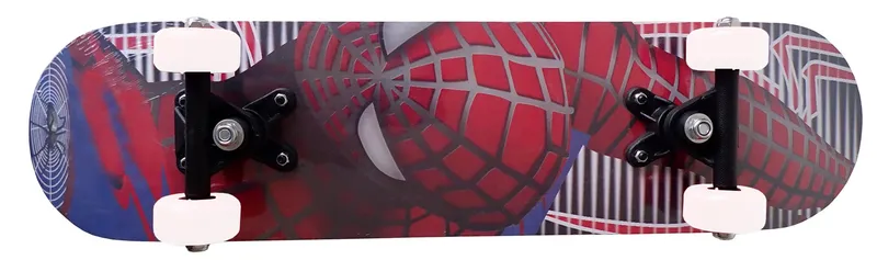 Deskorolka Klasyczna Dla Dzieci Drewniana Spiderman MOVEMANIA