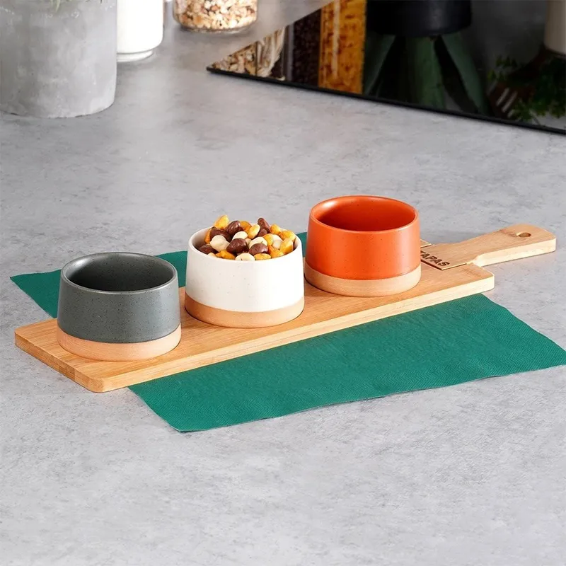 Miseczki Na Przekąski Przystawki Ceramiczne EXCELLENT HOUSEWARE 48 MEBLIVA