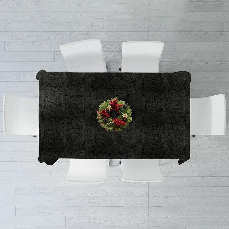 Obrus Plamoodporny Ciemnozielony Elegancki EXCELLENT HOUSEWARE 220 MEBLIVA