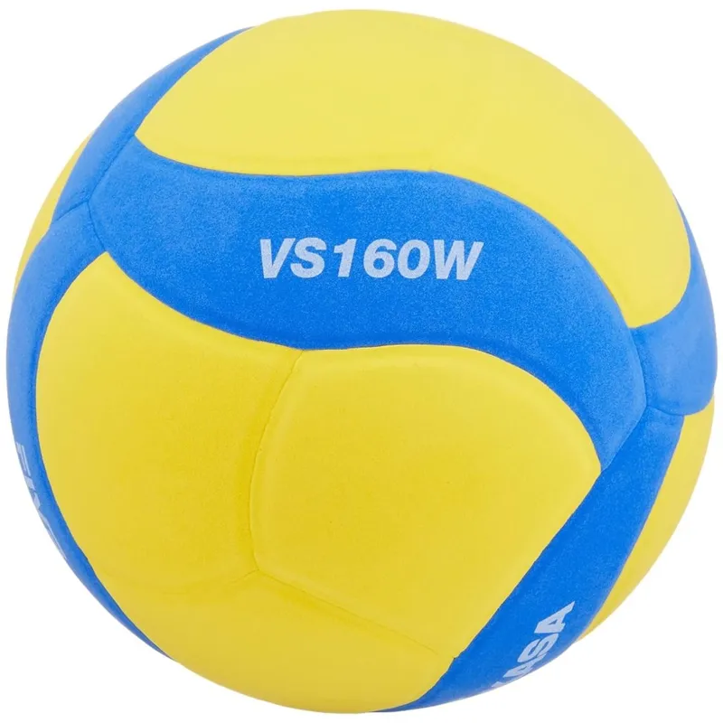 Piłka Do Siatkówki MIKASA Siatkowa Halowa Rozmiar 4 VS160W - Niebieska
