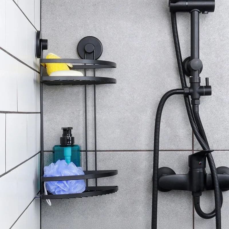 Półka Pod Prysznic Prysznicowa Metalowa Narożna BATHROOM SOLUTIONS MEBLIVA