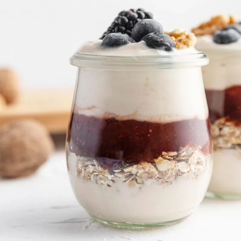 Słoik Na Jogurt I Desery 300 ml 12 szt. MEBLIVA