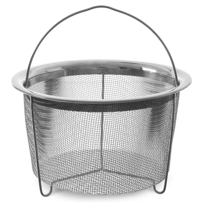 Koszyk Do Smażenia Frytek Pączków Stalowy Z Uchwytem Solidny 21x13 MEBLIVA