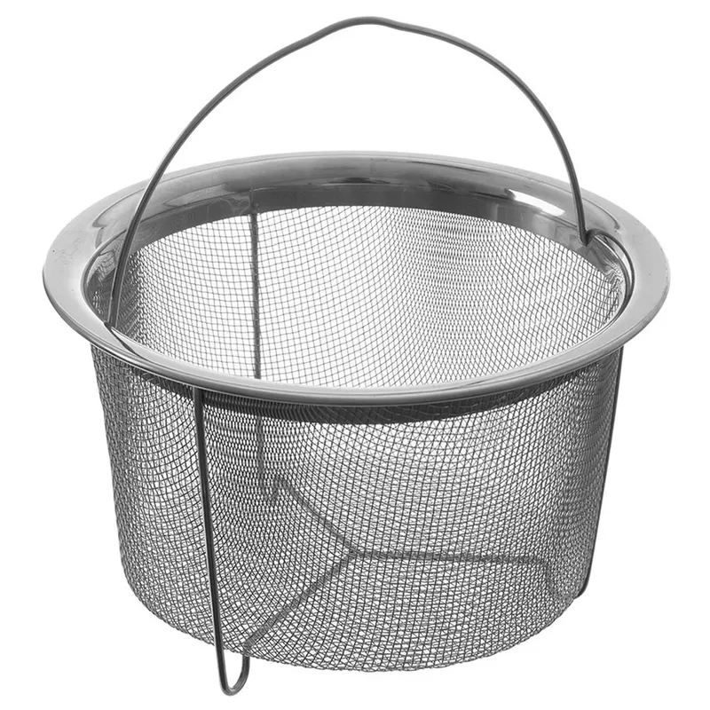 Koszyk Do Smażenia Frytek Pączków Stalowy Z Uchwytem Solidny 21x13 MEBLIVA