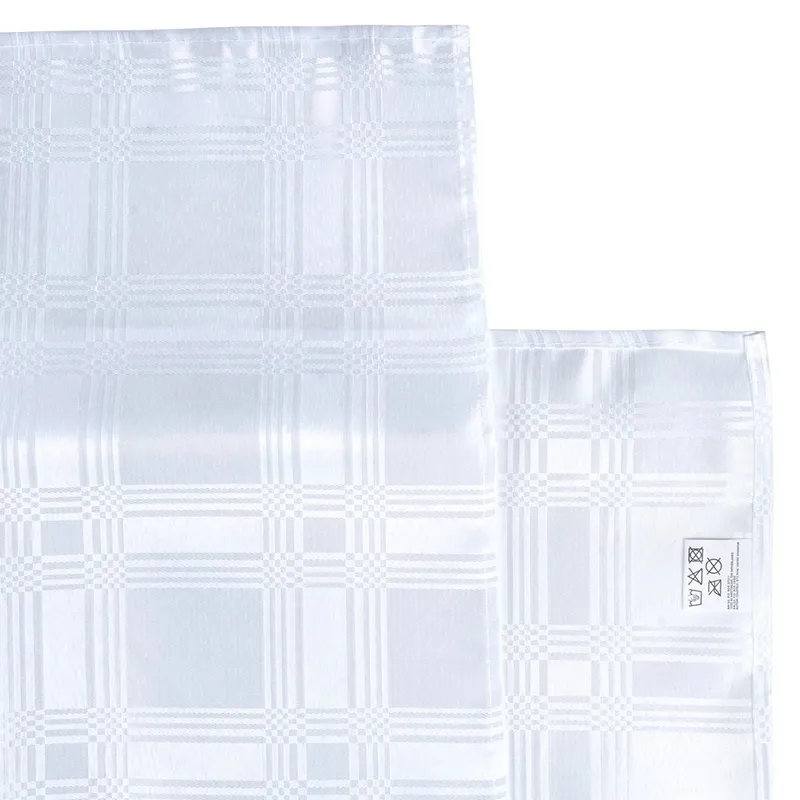 Nakrycie Stołu EXCELLENT HOUSEWARE 180x130 cm MEBLIVA - Białe