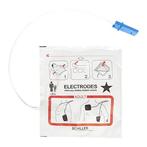 SCHILLER Elektrody Dla Dorosłych Do Defibrylatora AED Fred PA-1, Easyport, Easyport Plus