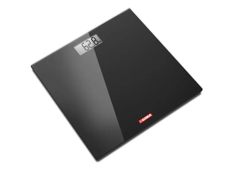 GIMA 27248WAGA Łazienkowa Elektroniczna, Szkło Hartowane, Do 150 kg