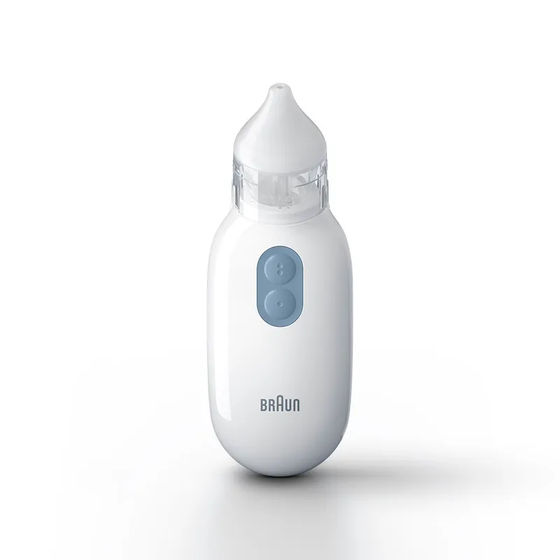 BRAUN BNA 100 Aspirator Do Nosa Dla Niemowląt Od 0 M+, Delikatne Usuwanie Kataru