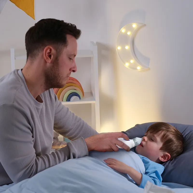 BRAUN BNA 100 Aspirator Do Nosa Dla Niemowląt Od 0 M+, Delikatne Usuwanie Kataru