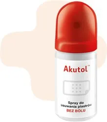 AKUTOL 35 ml Spray Do Usuwania Plastrów, Łatwe I Bezbolesne Usuwanie Plastrów