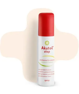 AKUTOL STOP 60 ml Spray Hamujący Krwawienie, Ziołowy Preparat W Aerozolu