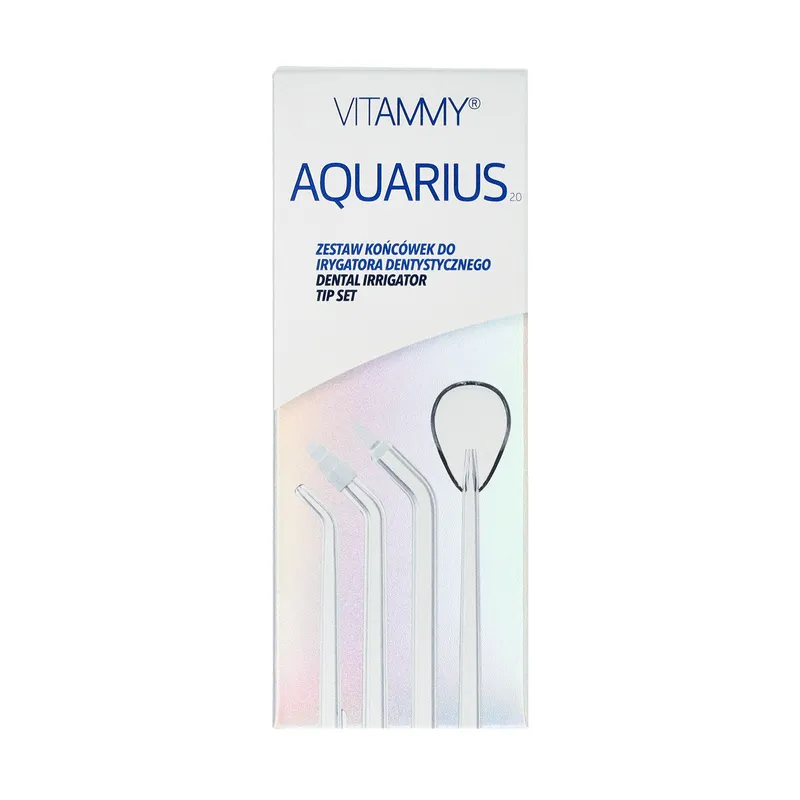 VITAMMY AQUARIUS 2.0 Końcówki Do Irygatora Specjalistyczne, 4 szt