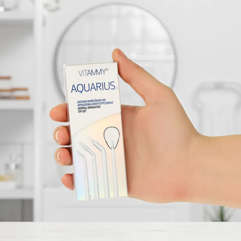 VITAMMY AQUARIUS 2.0 Końcówki Do Irygatora Specjalistyczne, 4 szt