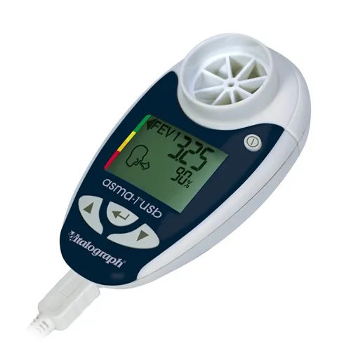 VITALOGRAPH ASMA-1 Elektroniczny Pikflometr Z USB I Bluetooth, PEF I FEV1