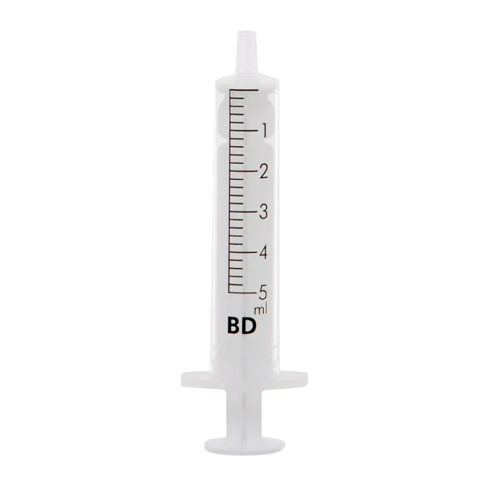 BD 5 ml Strzykawka Dwuczęściowa Jednorazowa BD Discardit, 100 szt
