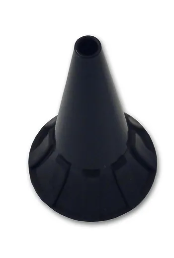 RIESTER 5 mm Wzierniki Jednorazowe, Czarne, Do Otoskopów, 100 szt