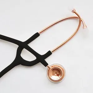 MDF 777 MD ONE ROSE GOLD/CZARNY (MDF 11) Stetoskop Internistyczny, Dwugłowicowy