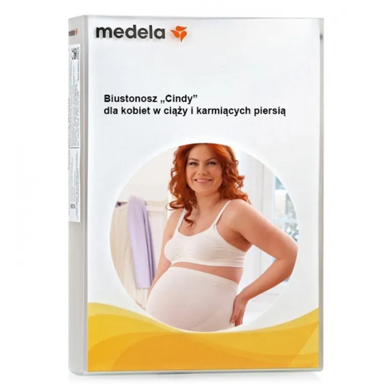 MEDELA CINDY ROZM. S Biustonosz Dla Kobiet W Ciąży I Karmiących - Biały
