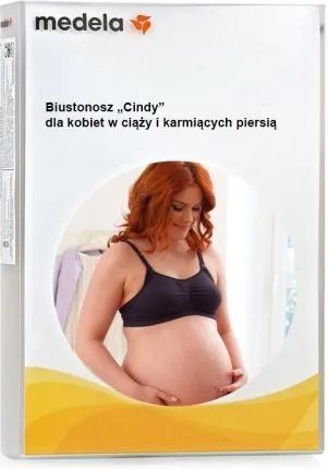 MEDELA CINDY ROZM. S Biustonosz Dla Kobiet W Ciąży I Karmiących - Czarny