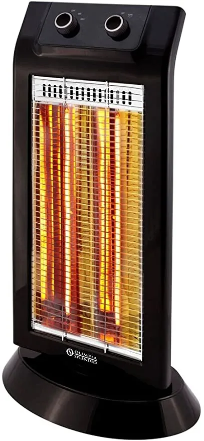 OLIMPIA SPLENDID CARBON BLACK Grzejnik Na Podczerwień, 1100 W