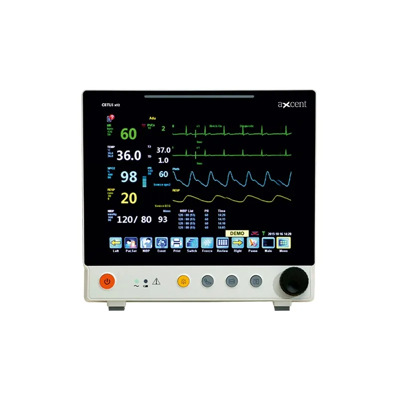 AXCENT MEDICAL CETUS X 12 Kardiomonitor Bez Ekranu Dotykowego, Monitor Pacjenta