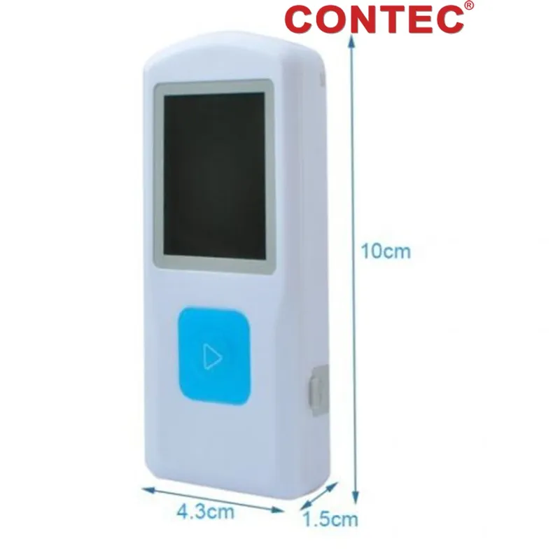 CONTEC PM10 Przenośny Monitor EKG, Z Bluetooth I Aplikacją Mobilną