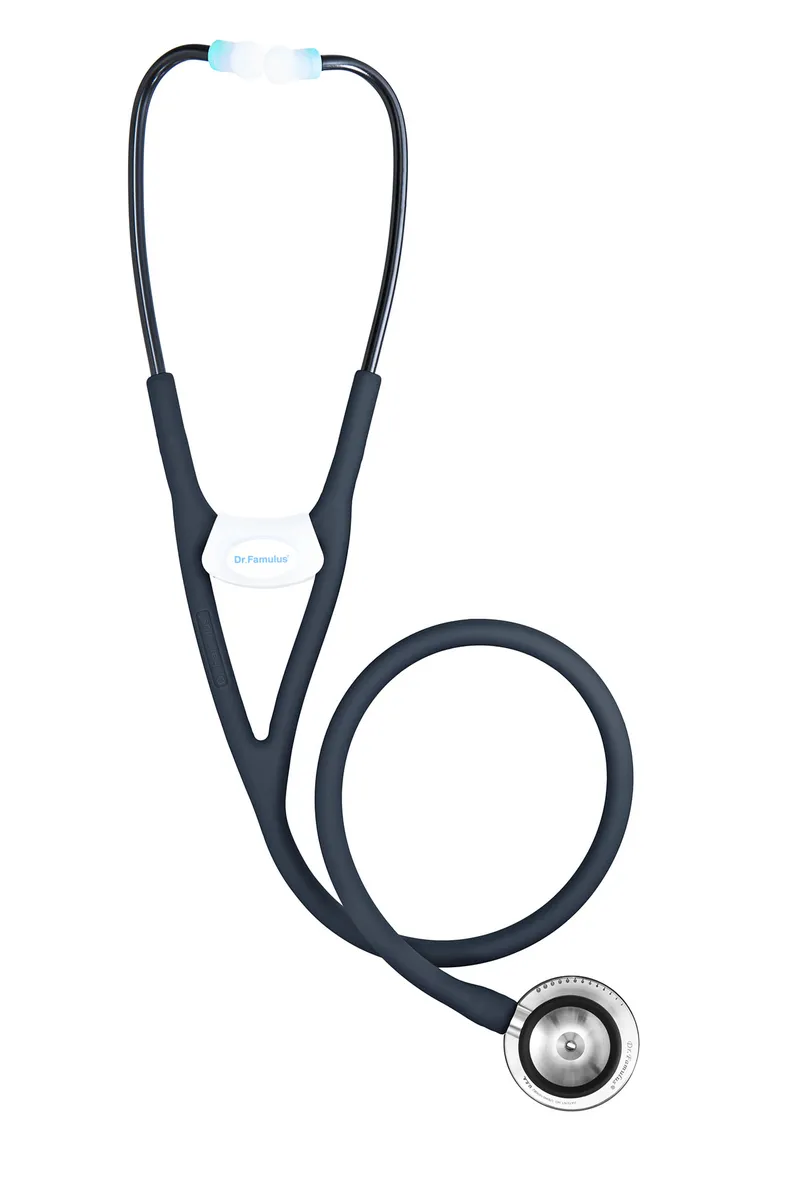 NOVAMA EXPERT DR520D Stetoskop Dwutonowy, Wysoka Czułość, Silikonowy - CZARNY