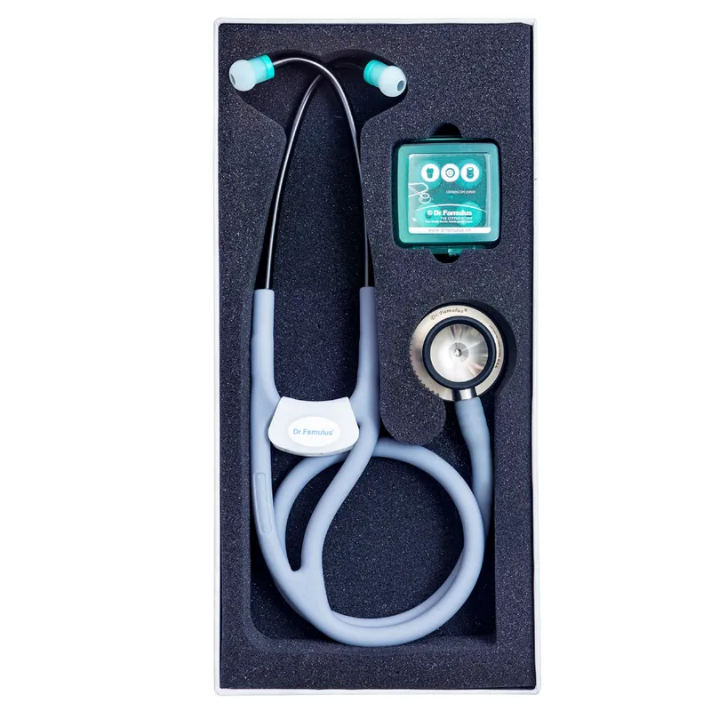 NOVAMA EXPERT DR520D Stetoskop Kardiologiczny Dwutonowy, Silikonowy - ZIELONY