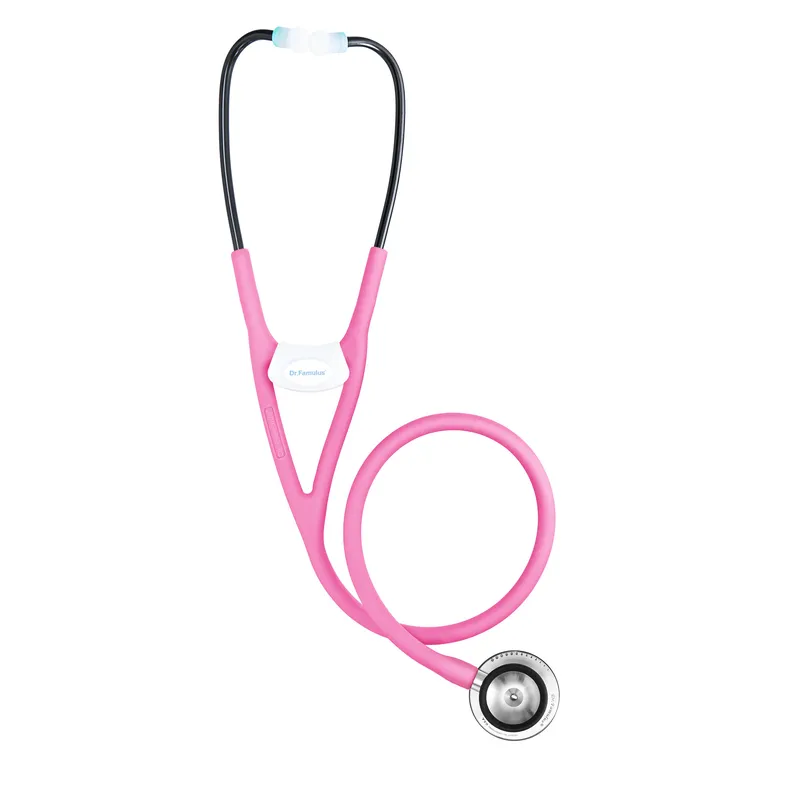 NOVAMA EXPERT DR520D Stetoskop Dwutonowy, Wysoka Czułość, Silikonowy - RÓŻOWY
