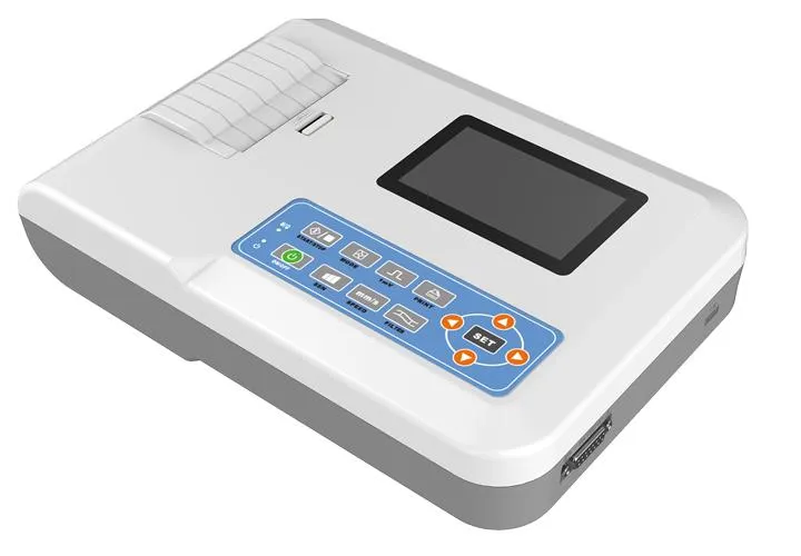 CONTEC ECG300GT Elektrokardiograf 12-ODPROWADZENIOWY, Dotykowy, USB, Drukarka