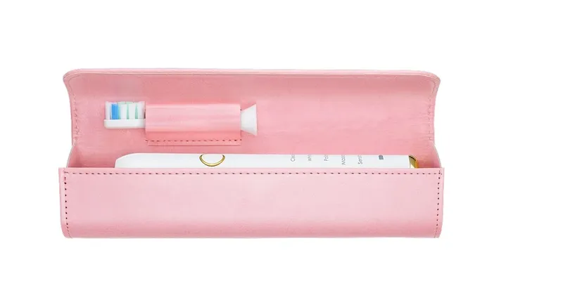 VITAMMY CASE 3 Etui Podróżne Na Szczoteczkę Soniczną VITAMMY, Imitacja Skóry - RÓŻOWE