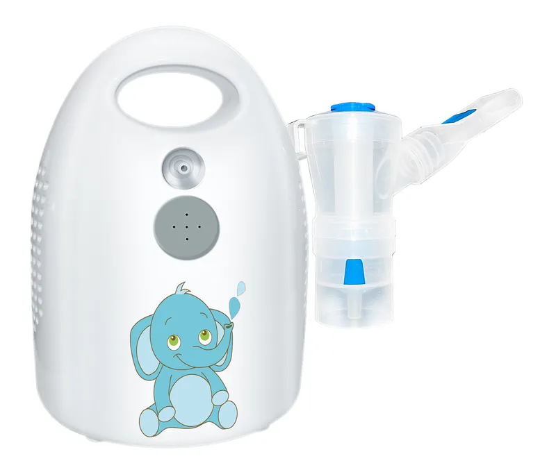 MEDEL FAMILY PLUS ELEFANTE Inhalator Tłokowy Dla Dzieci Z Trzema Maskami
