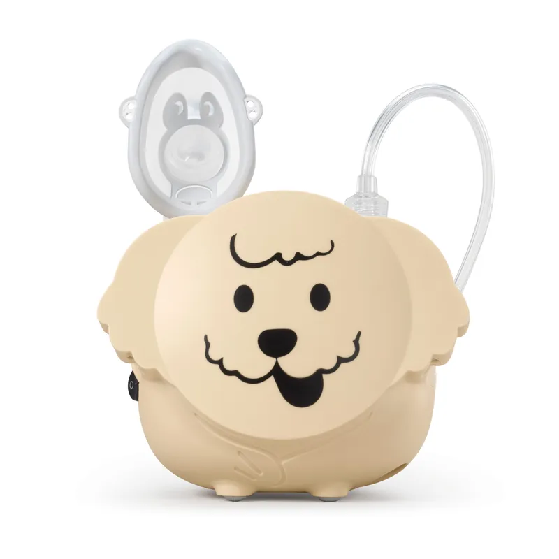 FLAEM PUPPY Inhalator Dziecięcy W Kształcie Pieska, 2 Maski, Certyfikowany